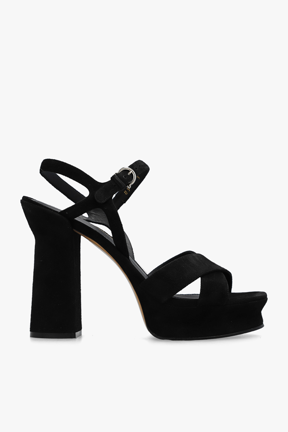 Ferragamo block heel on sale sandal